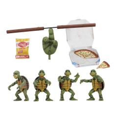 Tortues Ninja - Les Tortues ninja pack 4 figurines 1/4 Baby Turtles 10 cm