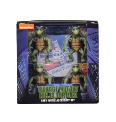 Les Tortues ninja - Pack 4 figurines 1/4 Baby Turtles 10 cm