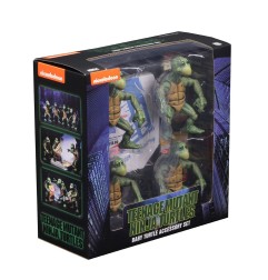 Tortues Ninja - Les Tortues ninja pack 4 figurines 1/4 Baby Turtles 10 cm
