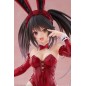 Date A Live - V statuette PVC Desktop Cute Figure Kurumi Tokisaki Bunny Ver. 13 cm