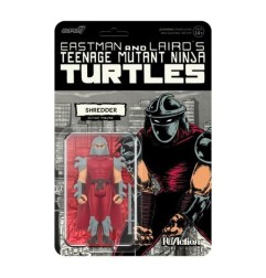 Tortues Ninja - Figurine ReAction Wave 11 Shredder (Comic Color) 10 cm