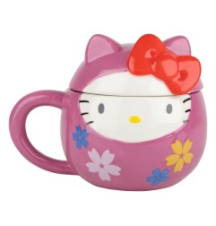 Sanrio - Mug 3D Hello Kitty Kitty Daruma