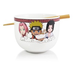Naruto Shippuden - Bol à ramen avec baguettes Team Seven 414 ml