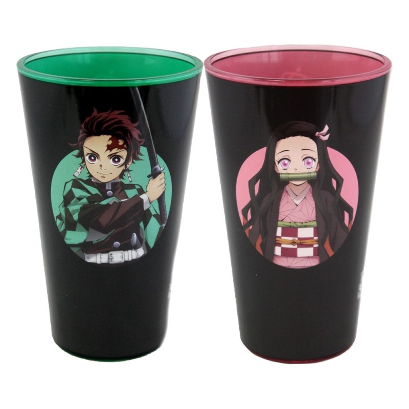 Demon Slayer: Kimetsu no Yaiba - Demon Slayer pack 2 verres Tanjiro & Nezuko 473 ml