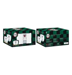 Demon Slayer: Kimetsu no Yaiba - Bol à ramen avec baguettes Logo 414 ml