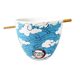 Demon Slayer: Kimetsu no Yaiba - Demon Slayer bol à ramen avec baguettes Tanjiro Mask 473 ml