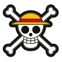 One Piece - Coussin Jolly Roger 33 cm