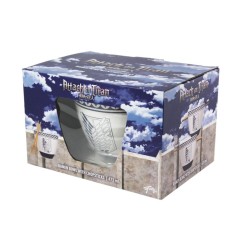 L'Attaque des Titans - Bol à ramen avec baguettes Emblem 473 ml