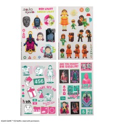 Squid Game - Pack d'autocollants Squid Game