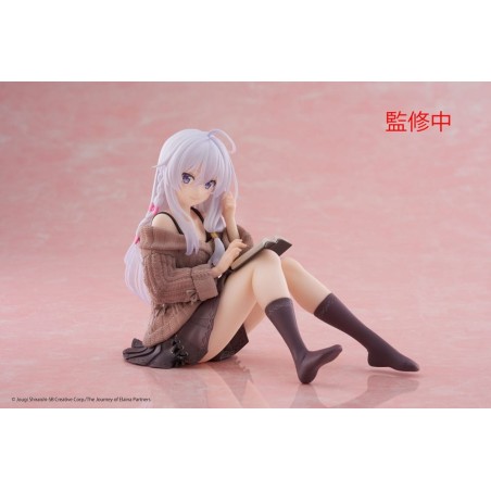 Wandering Witch: The Journey of Elaina - Statuette PVC Desktop Cute Figure Elaina Casual Clothes Ver. 13 cm