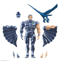 SilverHawks - Figurine Ultimates Steelwill (Toy Version Vac Metal) 18 cm