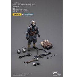 Warhammer 40k - Figurine 1/18 Astra MilitarumDeath Korps of Krieg Veteran Squad Guardsman 11 cm