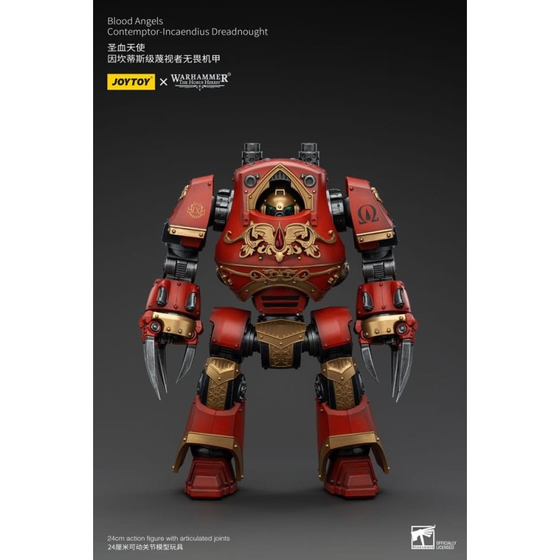 Warhammer - The Horus Heresy figurine 1/18 Blood Angels Contemptor-Incaendius Dreadnought 24 cm