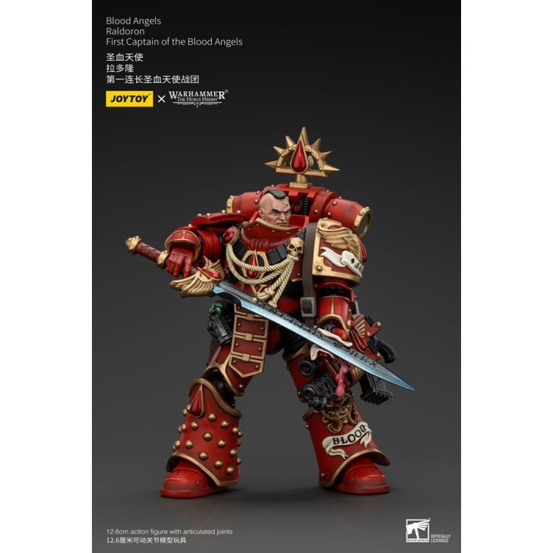 Warhammer - The Horus Heresy figurine 1/18 Blood Angels Raldoron First Captain of the Blood Angels 13 cm