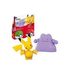 Pokémon - Jeu de construction MEGA Poké Ball Collection: Pikachu & Métamorph