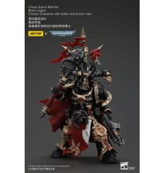 Warhammer 40k - Figurine Chaos Space Marines Black Legion Chosen Champion avec bolter et power maul 20 cm