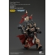 Warhammer 40k - Figurine Chaos Space Marines Black Legion Chosen Champion avec bolter et power maul 20 cm