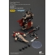 Warhammer 40k - Figurine Chaos Space Marines Black Legion Chosen Champion avec bolter et power maul 20 cm