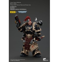 Warhammer 40k - Figurine Chaos Space Marines Black Legion Chosen with Plasma Pistol and Power Axe 20 cm