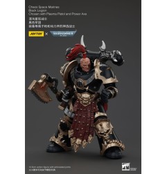 Warhammer 40k - Figurine Chaos Space Marines Black Legion Chosen with Plasma Pistol and Power Axe 20 cm