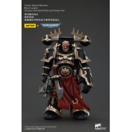 Warhammer 40k - Figurine Chaos Space Marines Black Legion Chosen avec Bolt Pistol et Power Fist 20 cm