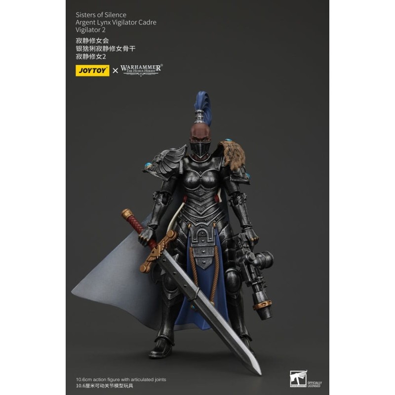 Warhammer - The Horus Heresy Actionfigur Sisters of Silence Argent Lynx Vigilator Cadre Vigilator 2 19 cm