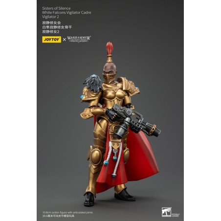 Warhammer The Horus Heresy - Figurine Sisters of Silence White Falcons Vigilator Cadre Vigilator 2 19 cm