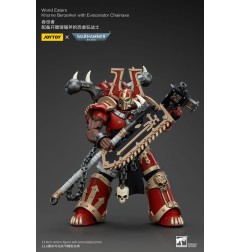 Warhammer - 40k figurine 1/18 World Eaters Khorne Berzerker with Eviscerator Chainaxe 13 cm