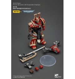 Warhammer - 40k figurine 1/18 World Eaters Khorne Berzerker with Eviscerator Chainaxe 13 cm