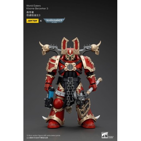 Warhammer - 40k figurine 1/18 World Eaters Khorne Berzerker 3 13 cm
