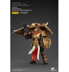 Warhammer The Horus Heresy - Figurine 1/18 Legio Custodes Custodian Venatari Squad Venatari avec Kenetic Destroyer 1 13 cm