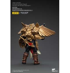 Warhammer - The Horus Heresy figurine 1/18 Legio Custodes Custodian Venatari Squad Venatari with Kenetic Destroyer 1 13 cm