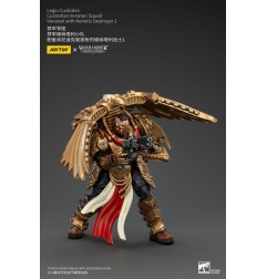 Warhammer The Horus Heresy - Figurine 1/18 Legio Custodes Custodian Venatari Squad Venatari avec Kenetic Destroyer 1 13 cm