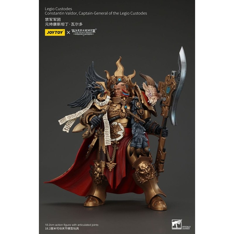 Warhammer - The Horus Heresy Actionfigur Legio Custodes Constantin Valdor Captain-General of the Legio Custodes 25 cm