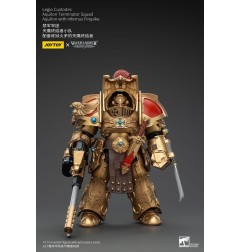 Warhammer - The Horus Heresy figurine 1/18 Legio Custodes Aquilon Terminator Squad Aquilon with Infernus Firepike 14 cm