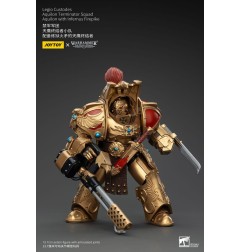 Warhammer - The Horus Heresy figurine 1/18 Legio Custodes Aquilon Terminator Squad Aquilon with Infernus Firepike 14 cm