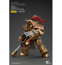 Warhammer The Horus Heresy - Figurine 1/18 Legio Custodes Aquilon Terminator Squad Aquilon with Infernus Firepike 14 cm
