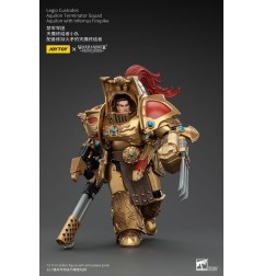 Warhammer The Horus Heresy - Figurine 1/18 Legio Custodes Aquilon Terminator Squad Aquilon with Infernus Firepike 14 cm