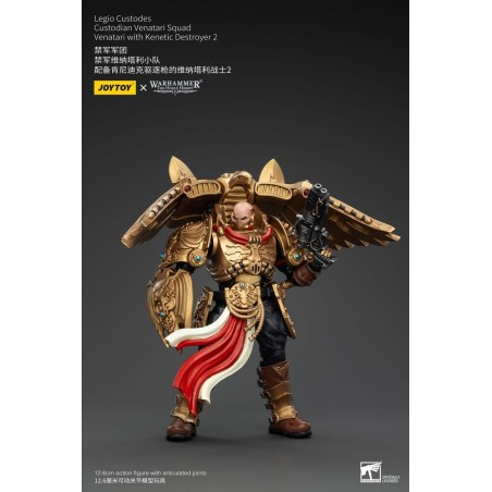 Warhammer The Horus Heresy - Figurine 1/18 Legio Custodes Custodian Venatari Squad Venatari with Kenetic Destroyer 2 13 cm