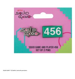 Squid Game - Pack de 2 pin's Squid Game & Player 456