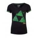 The Legend of Zelda - T-Shirt femme Triforce Splatter