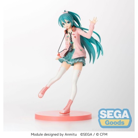 Hatsune Miku - Project DIVA Arcade statuette PVC SPM  Ribbon Girl 24 cm