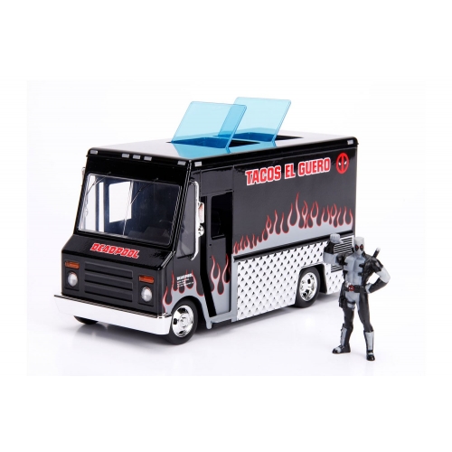 Marvel Comics - Réplique métal 1/24 Deadpool Taco Truck métal X-Force Ver.