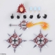 Kingdom Hearts III Bring Arts - Figurine Axel 18 cm