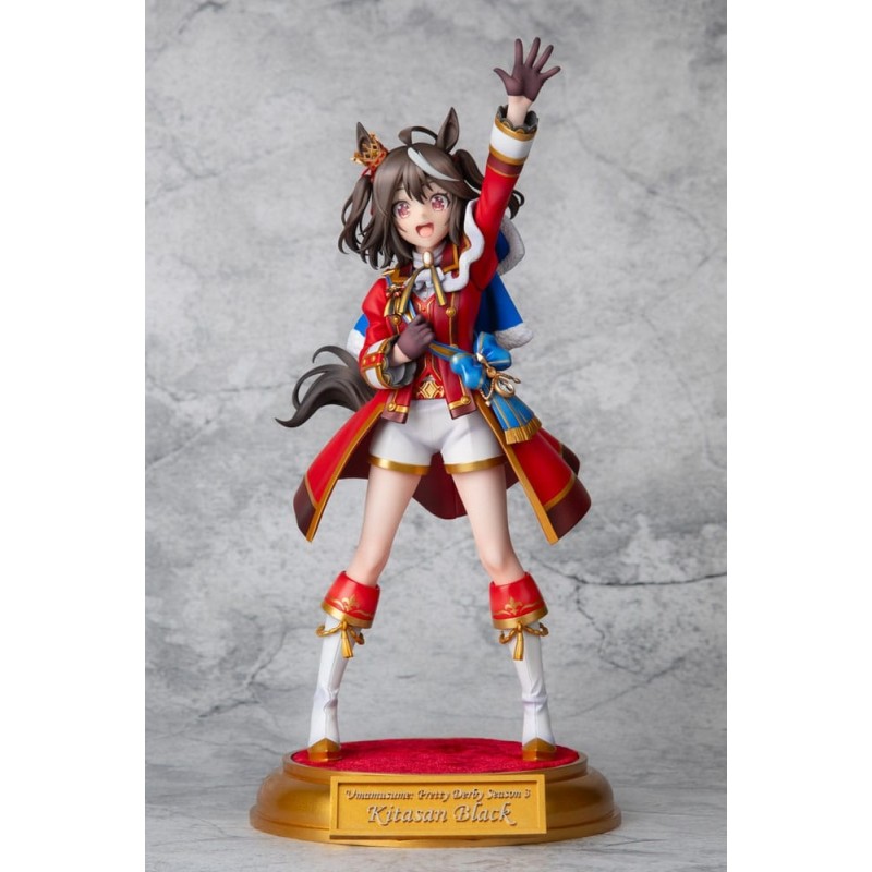 Uma Musume Pretty Derby - Uma Musume Pretty Dirby statuette PVC 1/7 Kitasan Black Fluttering Fulfillment Ver. 28 cm