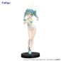 Hatsune Miku - Statuette PVC BiCute Bunnies Miku Rurudo White Color Ver. 27 cm