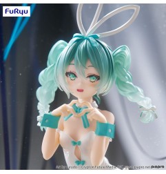 Hatsune Miku - Statuette PVC BiCute Bunnies Miku Rurudo White Color Ver. 27 cm