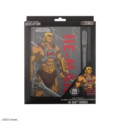 Les Maîtres de l'Univers - Les Maîtres de l'univers : Révélation He-Man Thunder Deluxe Notebook Set (carnet de notes + stylo)