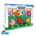 MONSIEUR MADAME - Bois - Puzzle encastrable 7 pièces