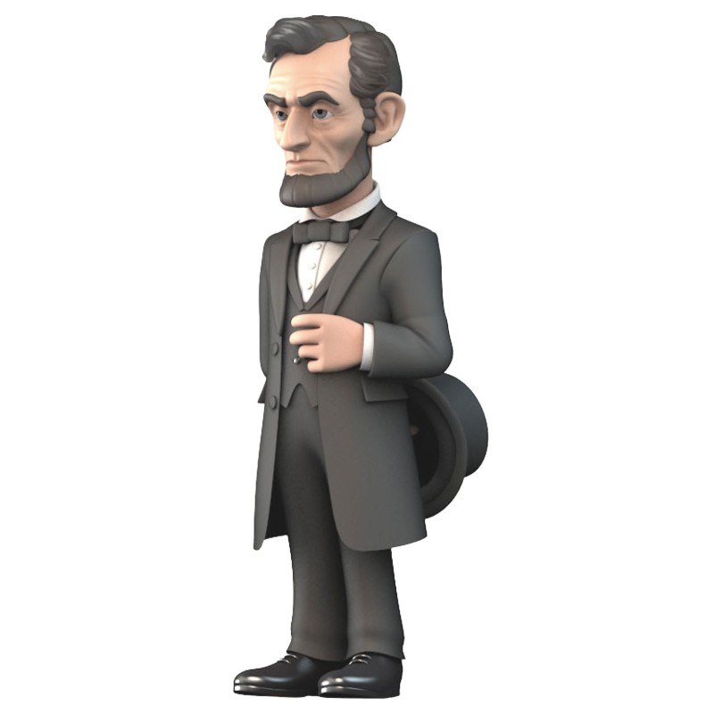 Historique - Figures historiques figurine Minix Abraham Lincoln 16e président des États-Unis 12 cm